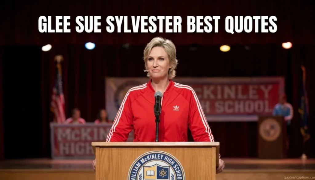 Glee Sue Sylvester Best Quotes