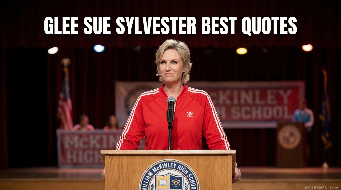 Glee Sue Sylvester Best Quotes