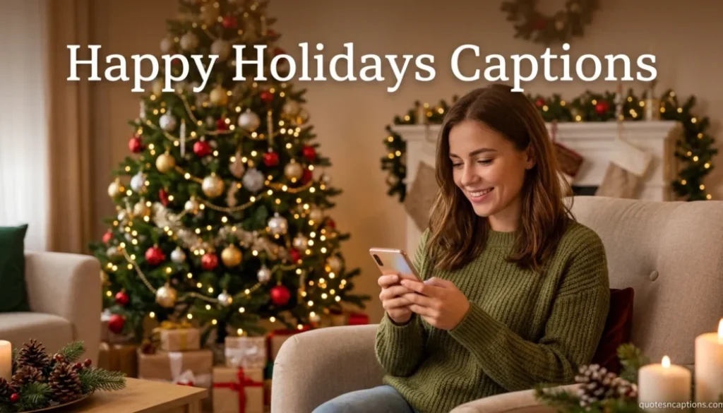 Happy Holidays Captions