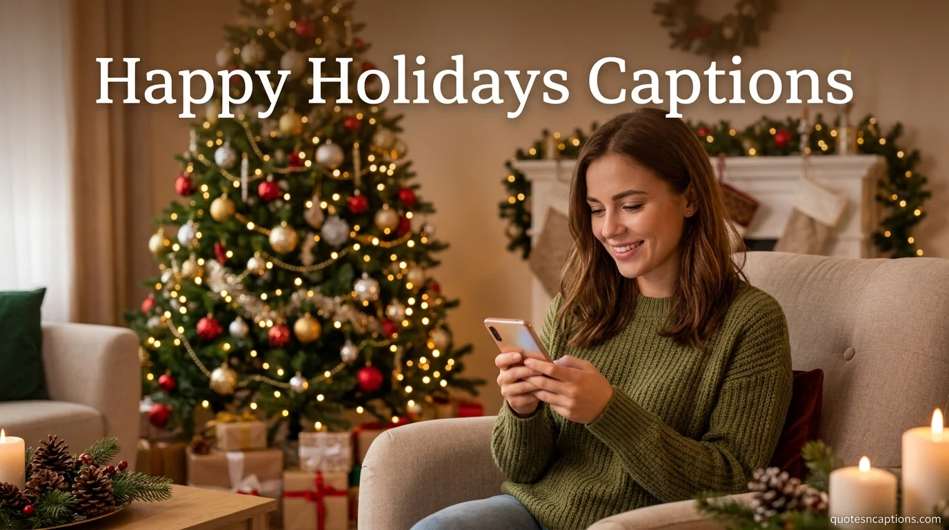Happy Holidays Captions