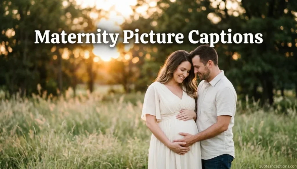 Maternity Picture Captions