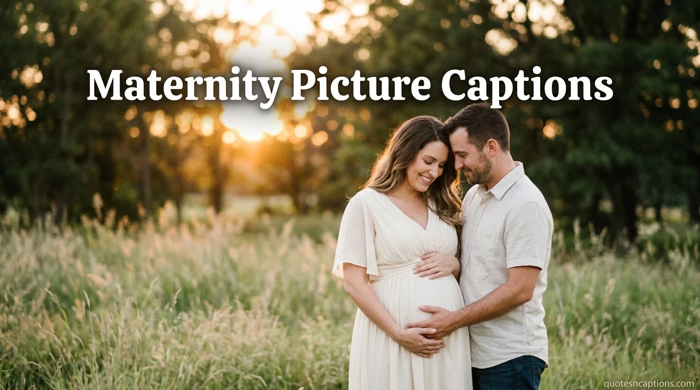 Maternity Picture Captions