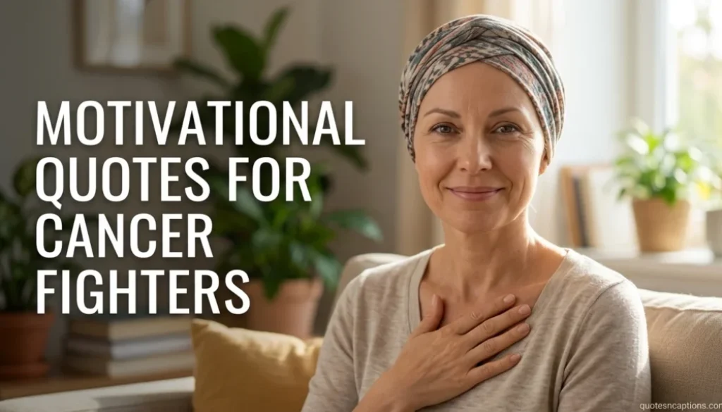 Motivational Quotes For Cancer Fighters