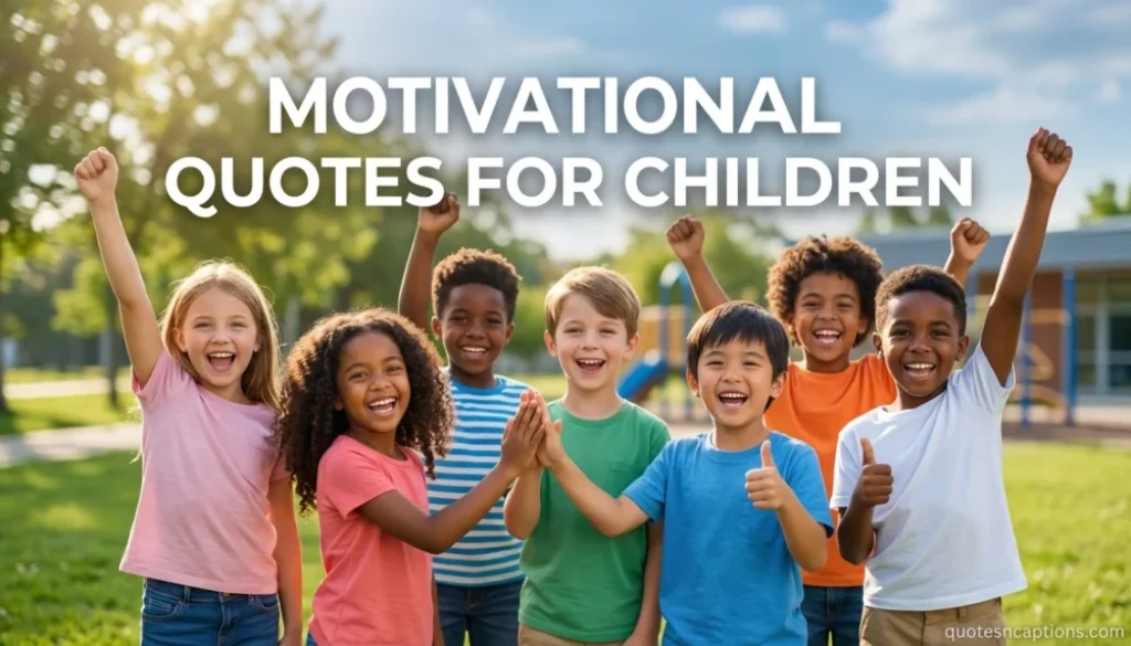Motivational Quotes For Children