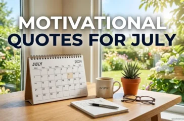 Motivational Quotes For July