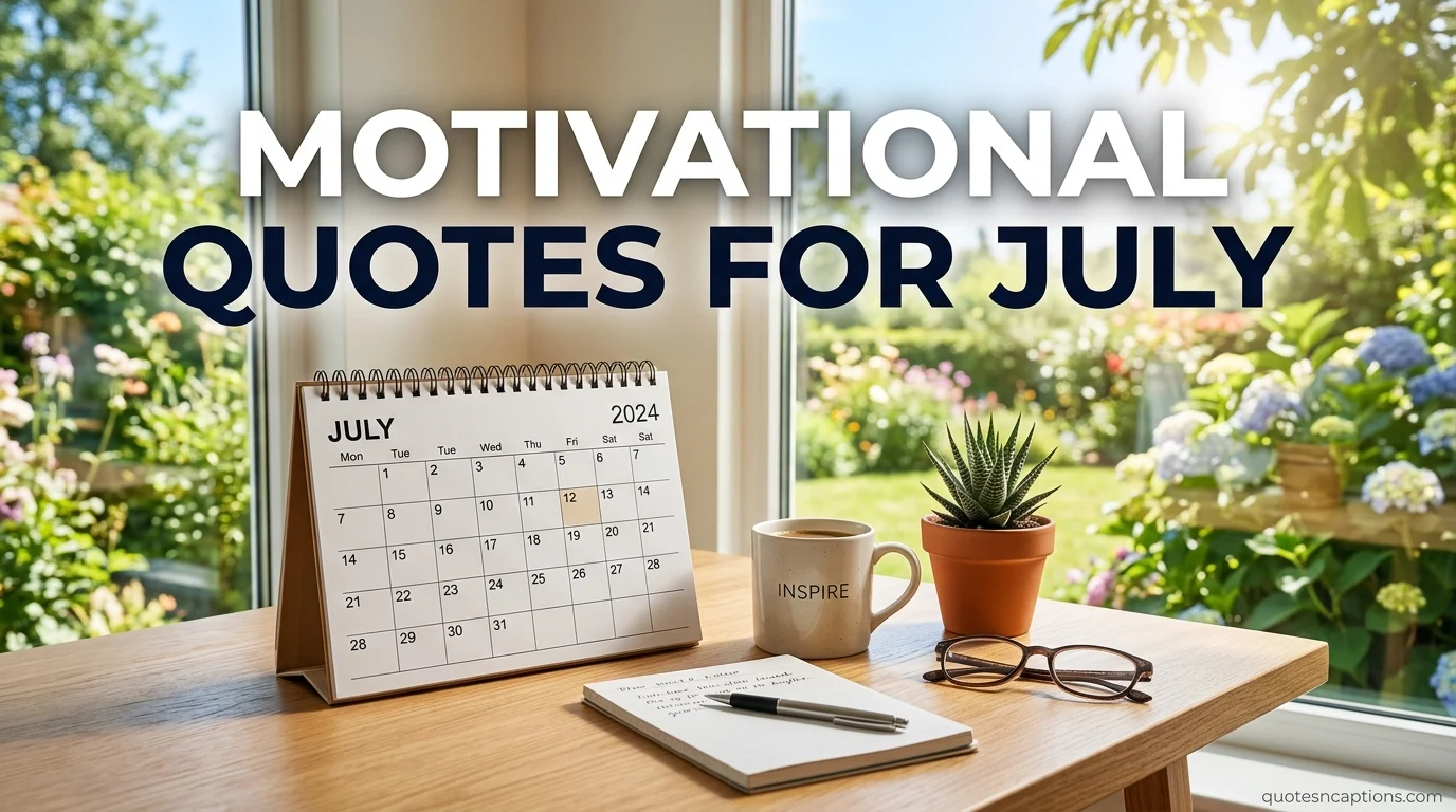 Motivational Quotes For July