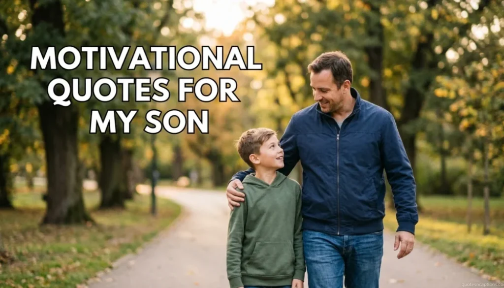 Motivational Quotes For My Son
