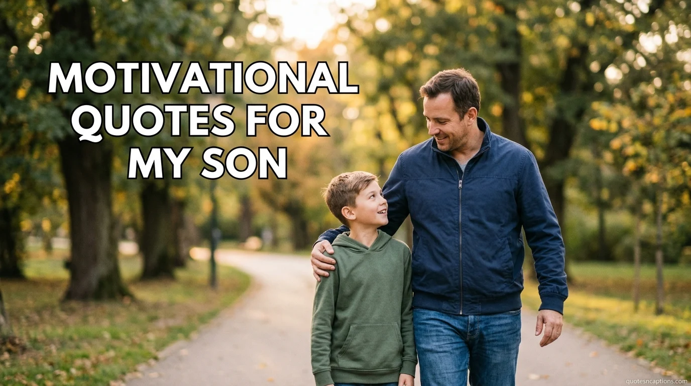 Motivational Quotes For My Son