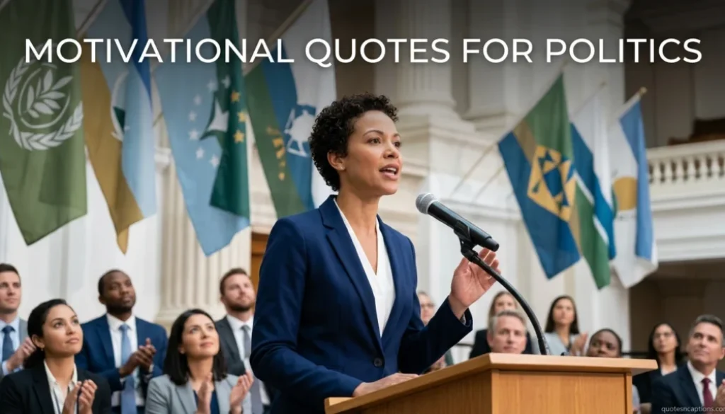 Motivational Quotes For Politics