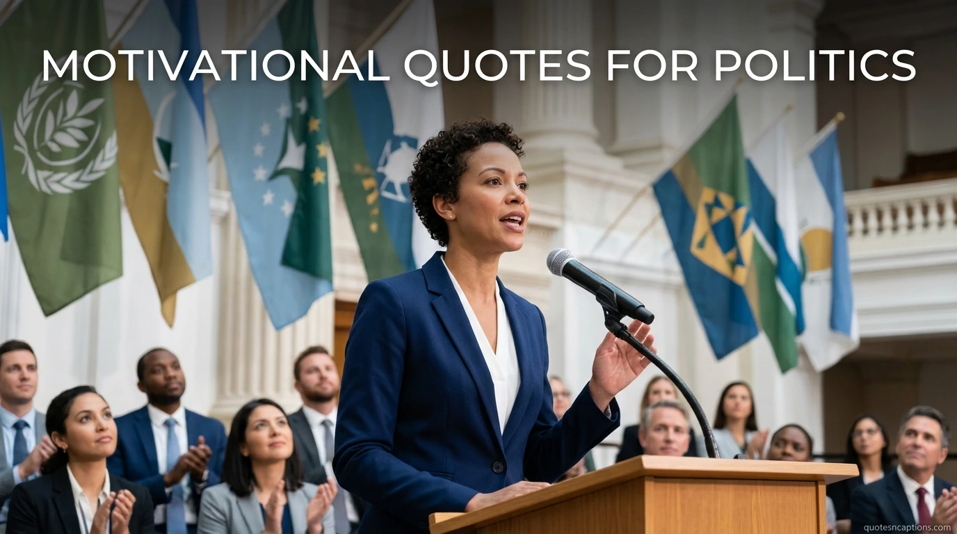 Motivational Quotes For Politics