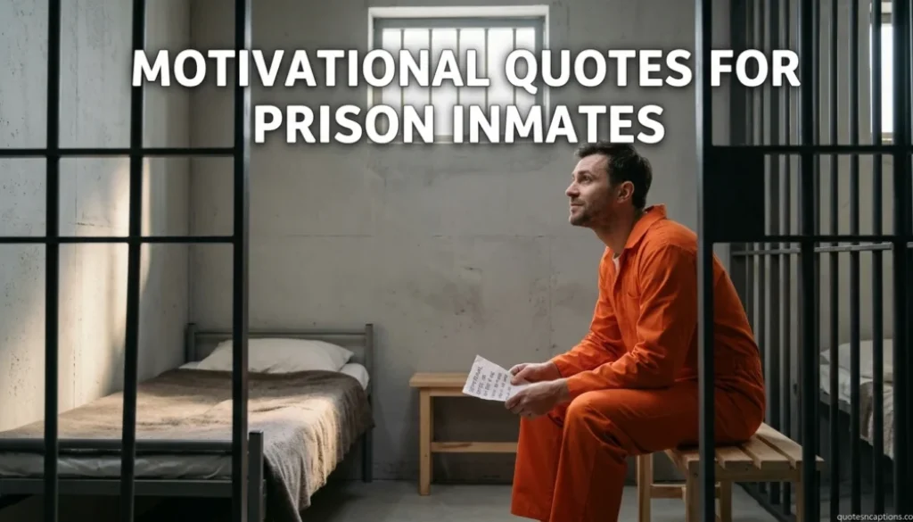 Motivational Quotes For Prison Inmates