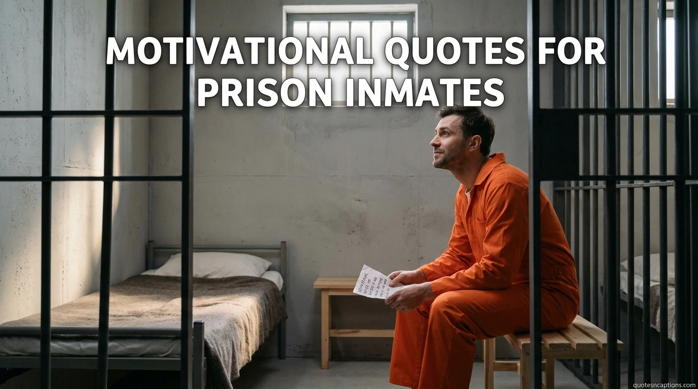 Motivational Quotes For Prison Inmates