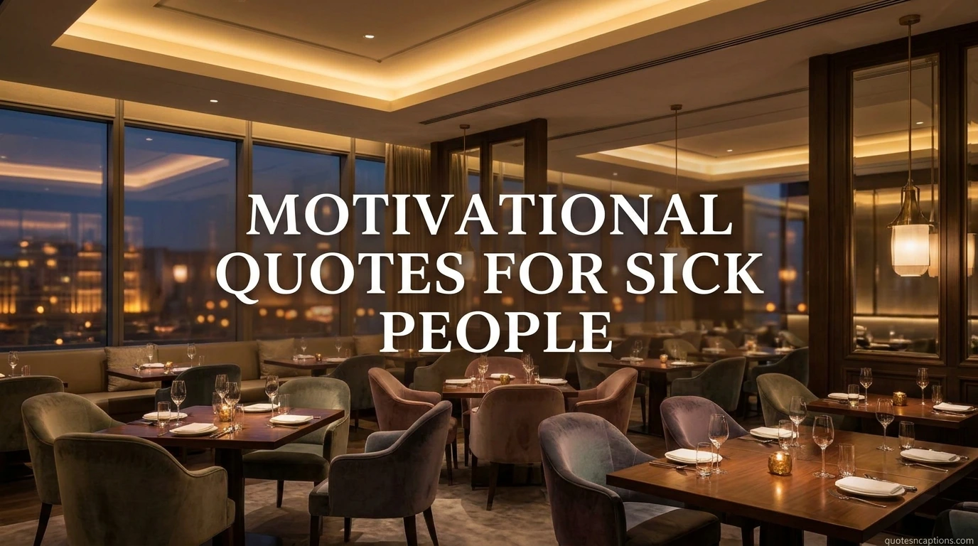 Motivational Quotes For Sick People