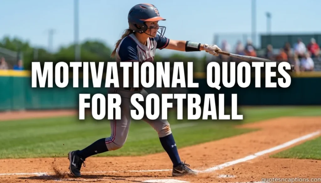 Motivational Quotes For Softball