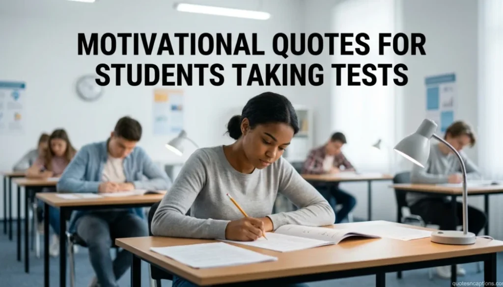 Motivational Quotes For Students Taking Tests