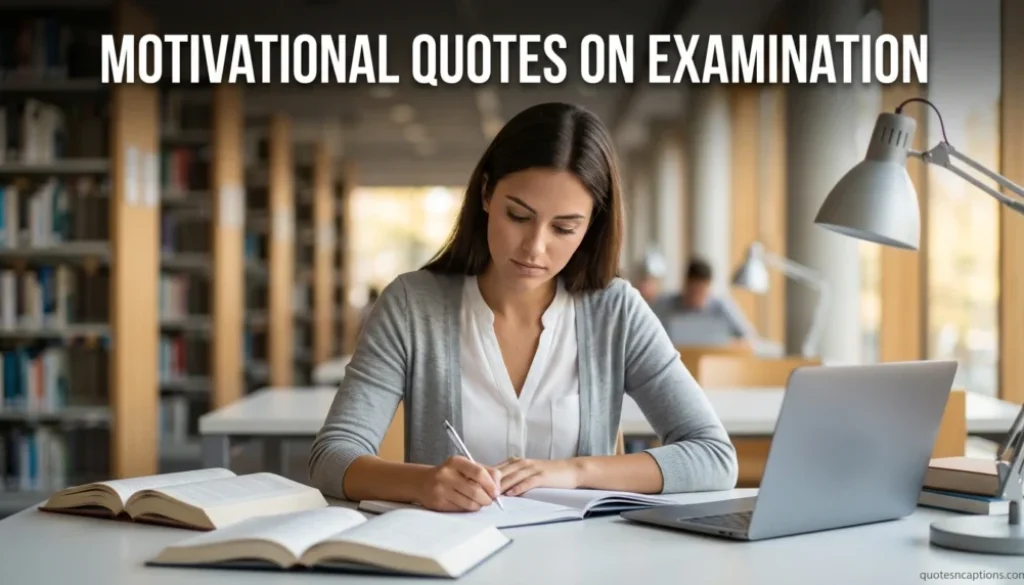 Motivational Quotes On Examination