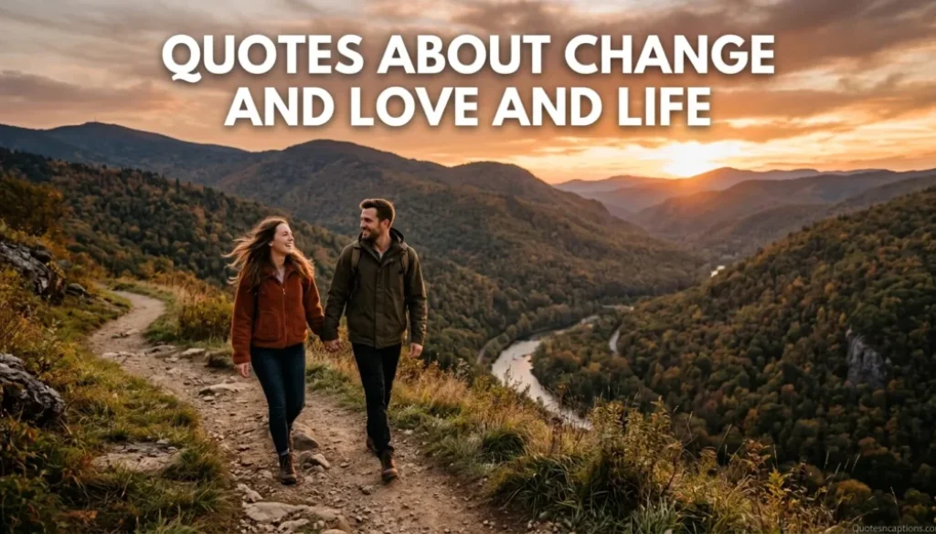 Quotes About Change And Love And Life