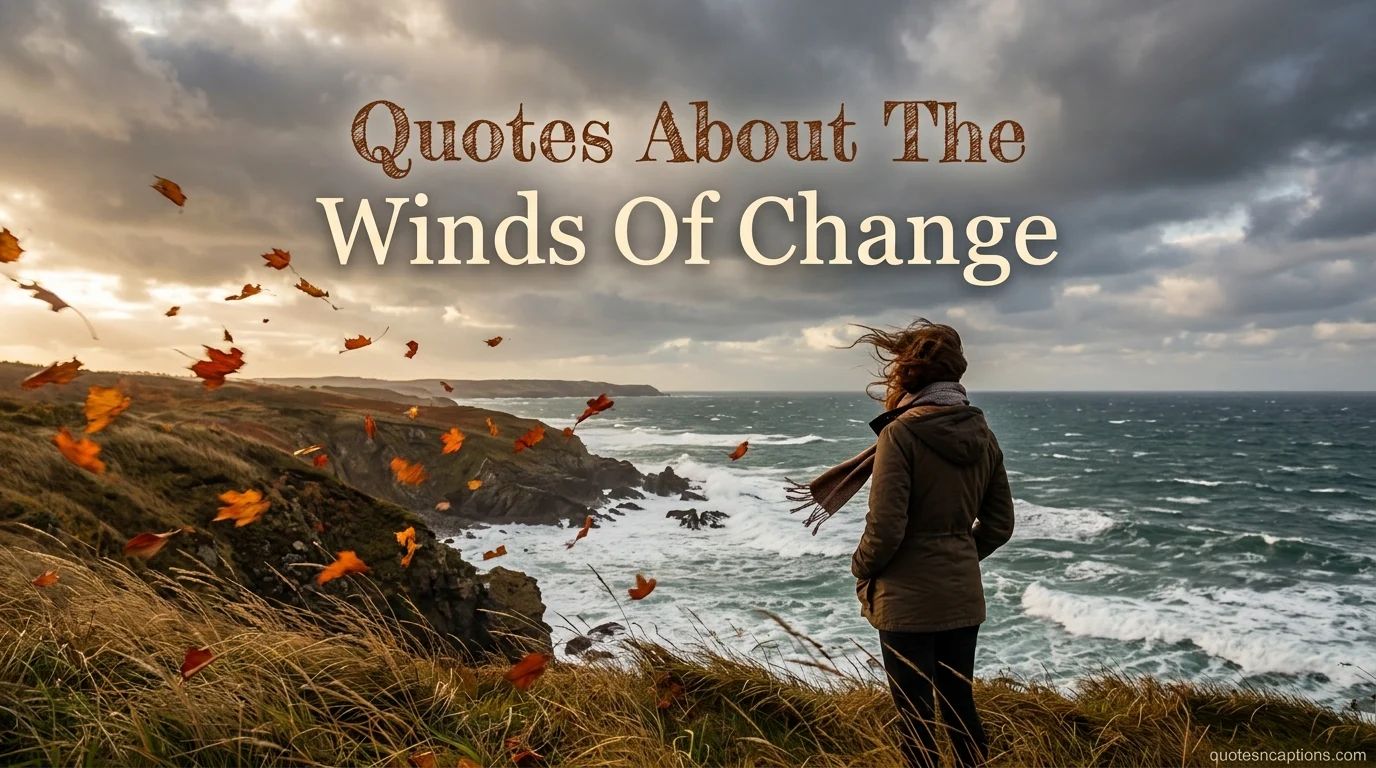 Quotes About The Winds Of Change