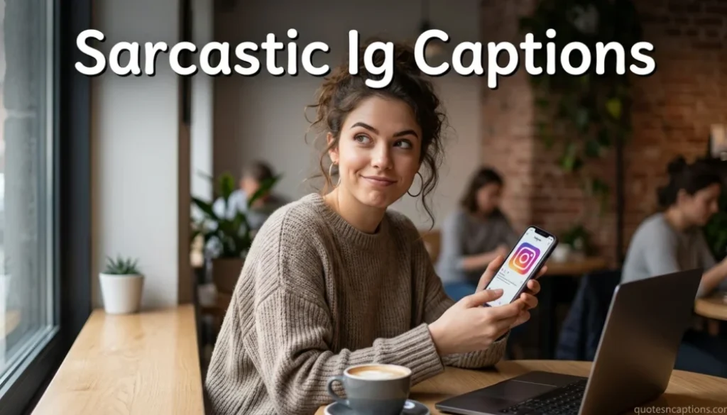 Sarcastic Ig Captions
