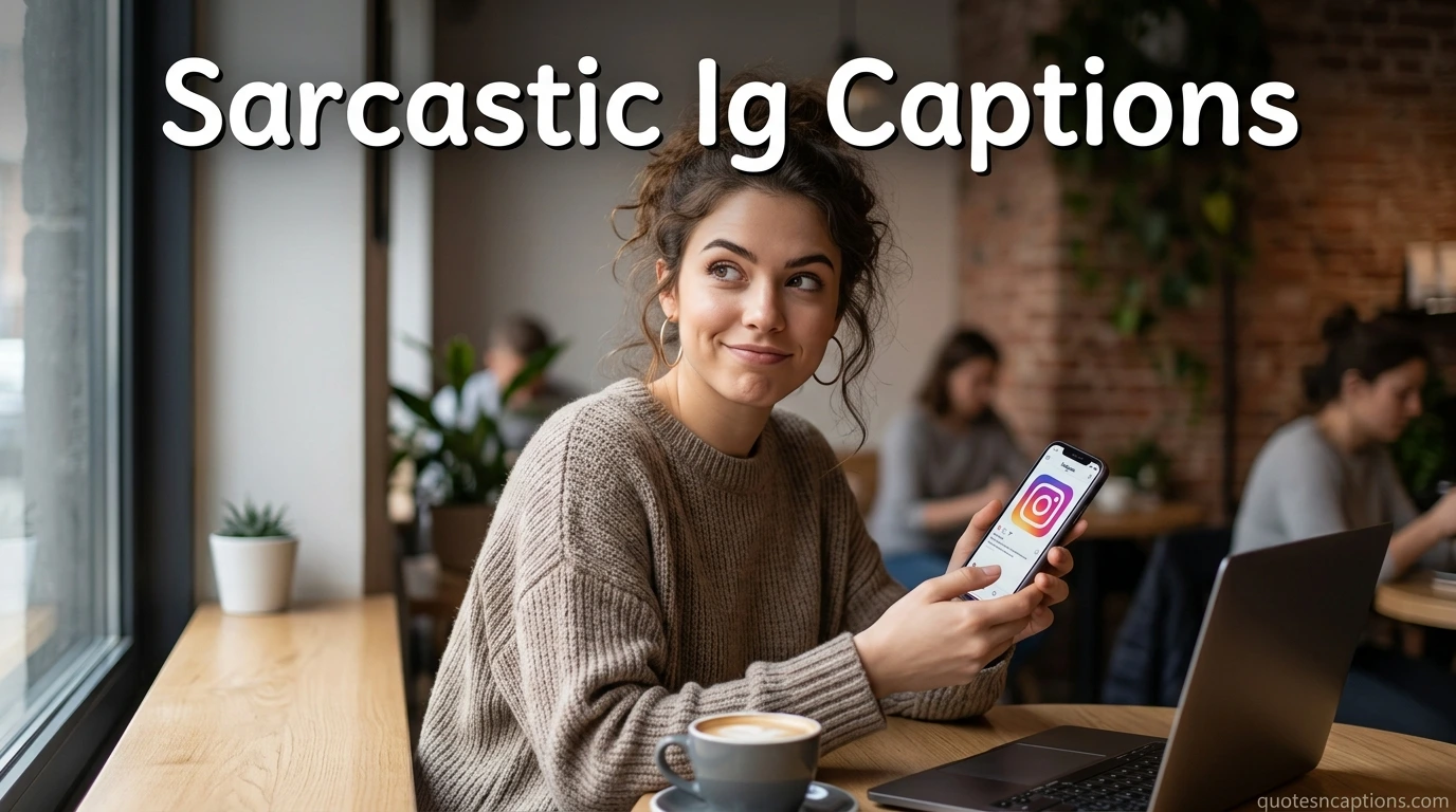 Sarcastic Ig Captions