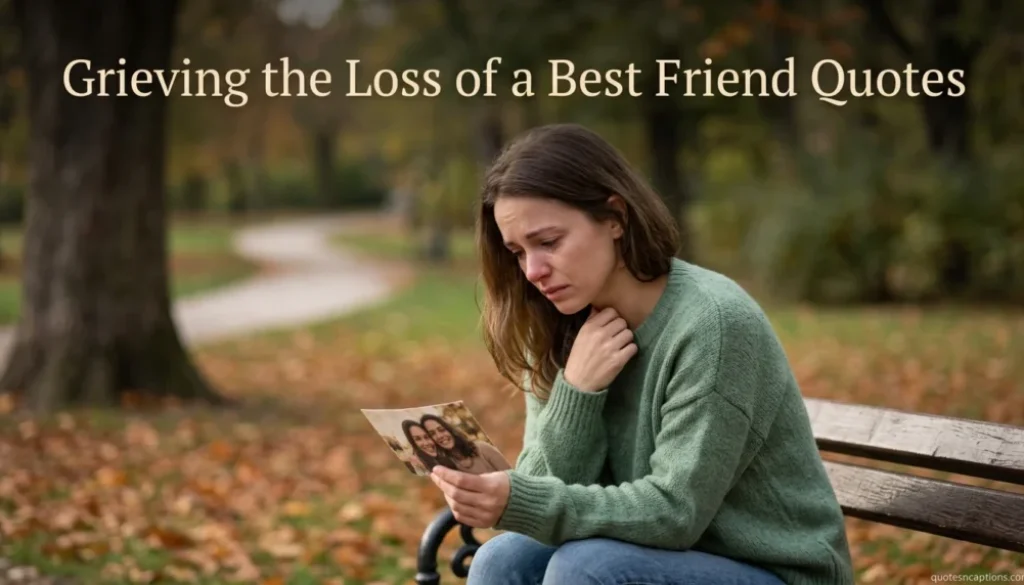 Grieving the Loss of a Best Friend Quotes