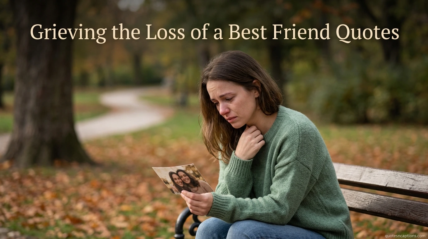 Grieving the Loss of a Best Friend Quotes