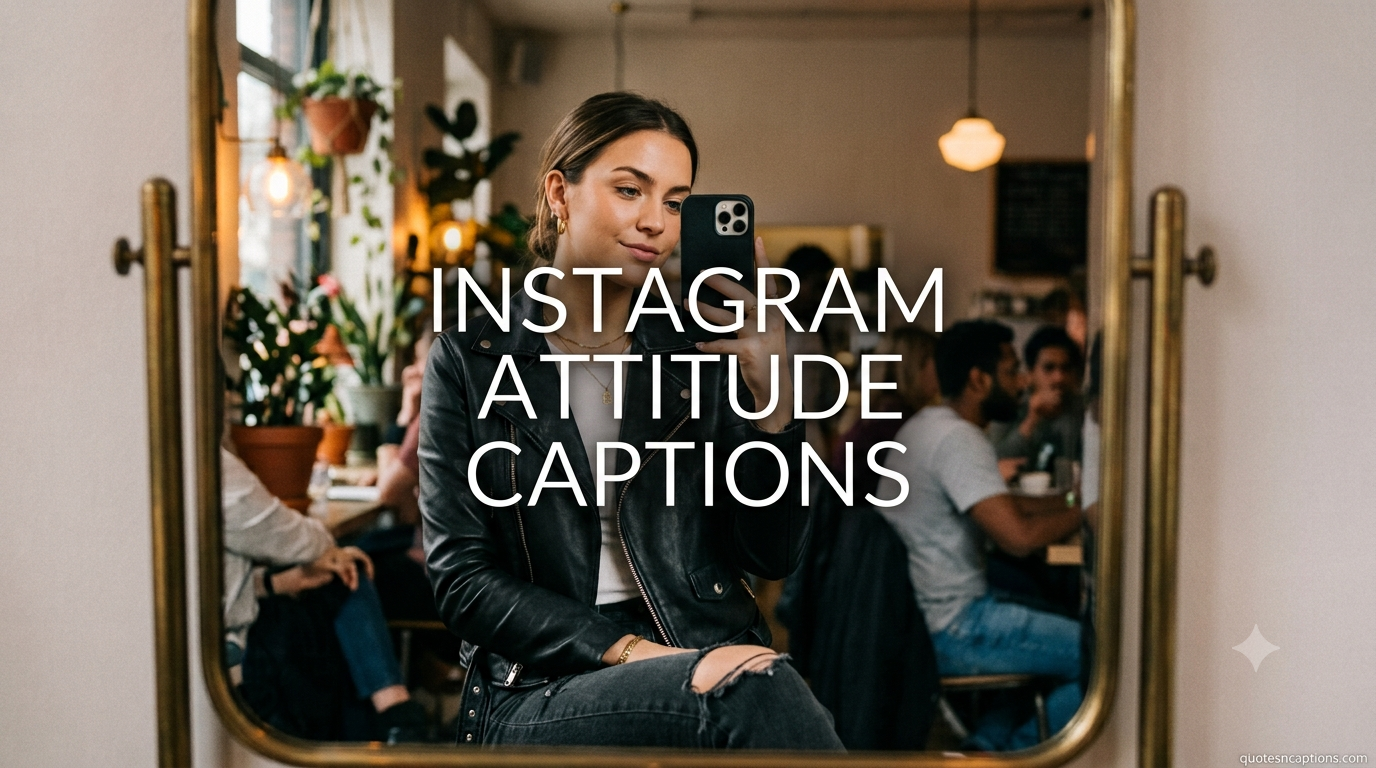 instagram attitude captions