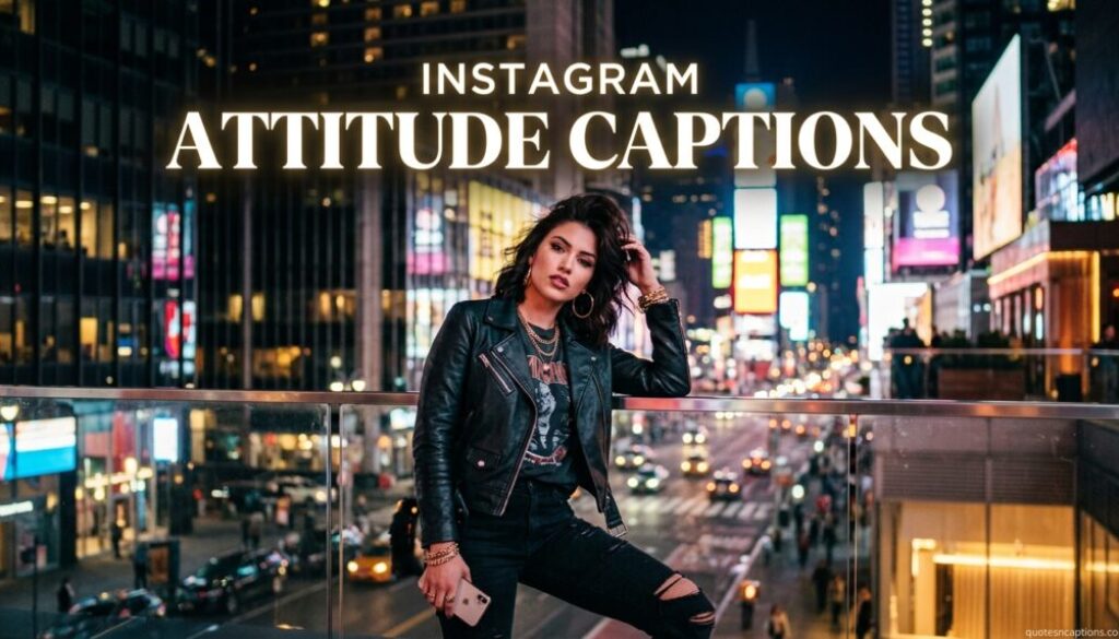 instagram attitude captions