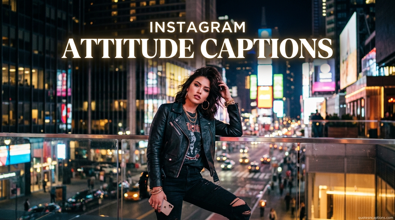 instagram attitude captions
