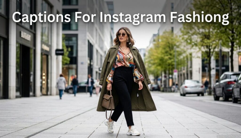 Captions For Instagram Fashion