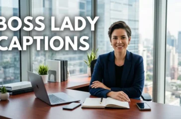 Boss Lady Captions