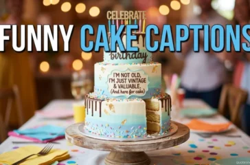 Funny Cake Captions