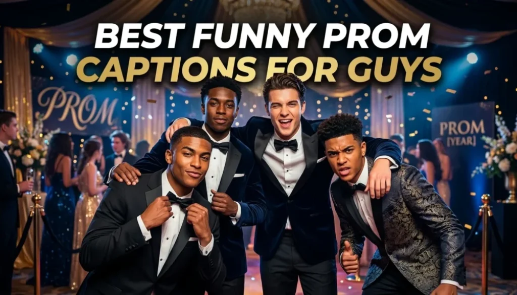 Funny Prom Night Captions