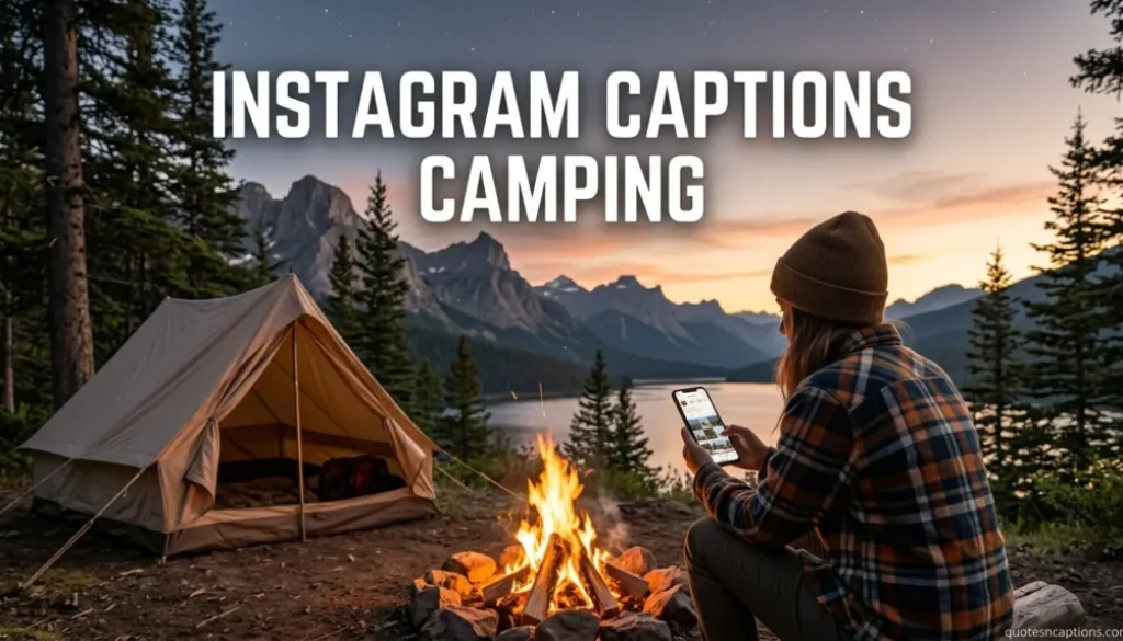 Instagram Captions Camping