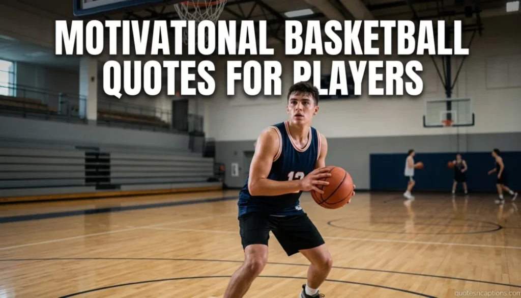 Motivational Basketball Quotes For Players