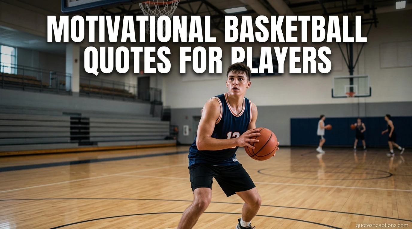 Motivational Basketball Quotes For Players