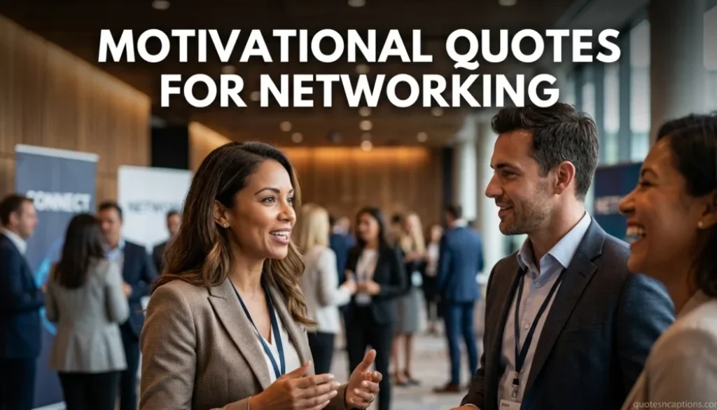 Motivational Quotes For Networking