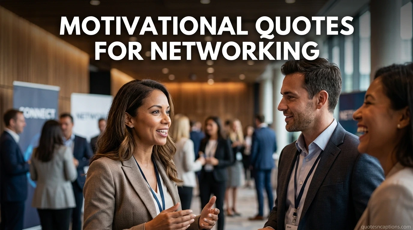 Motivational Quotes For Networking