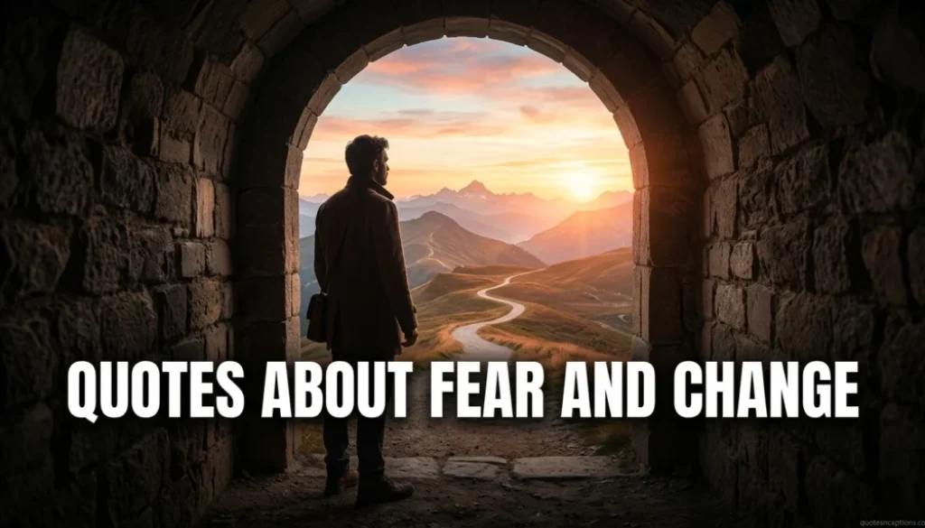 Quotes About Fear And Change