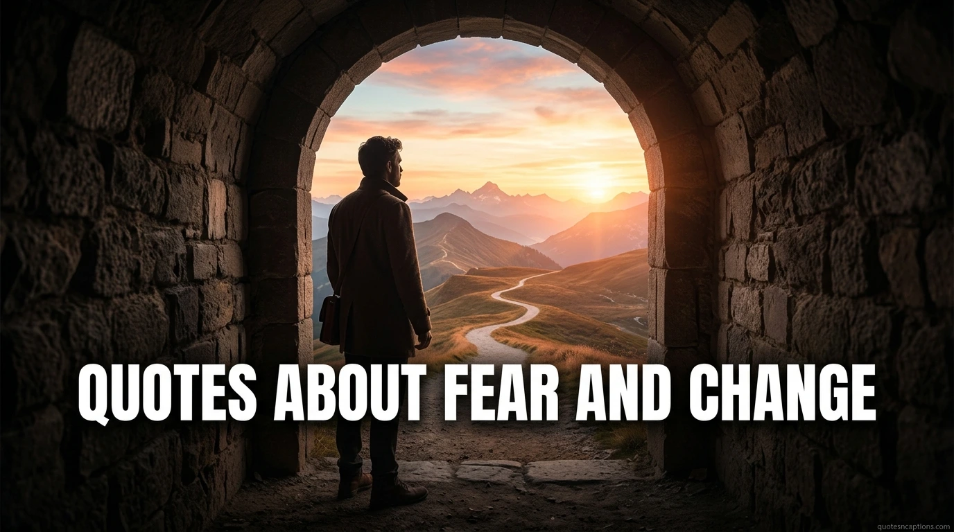 Quotes About Fear And Change